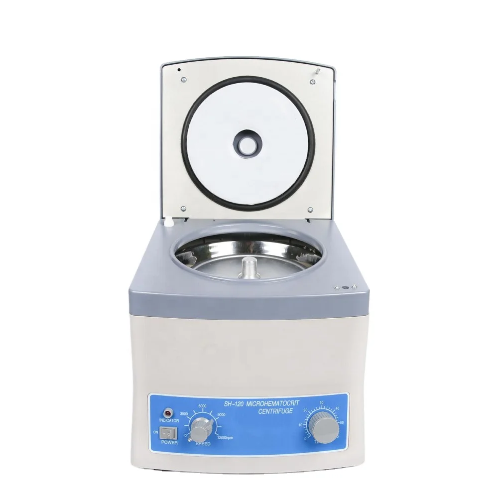 

high speed SH120 microhematocrit microcentrifuge hematocrit centrifuge machine for Laboratory use