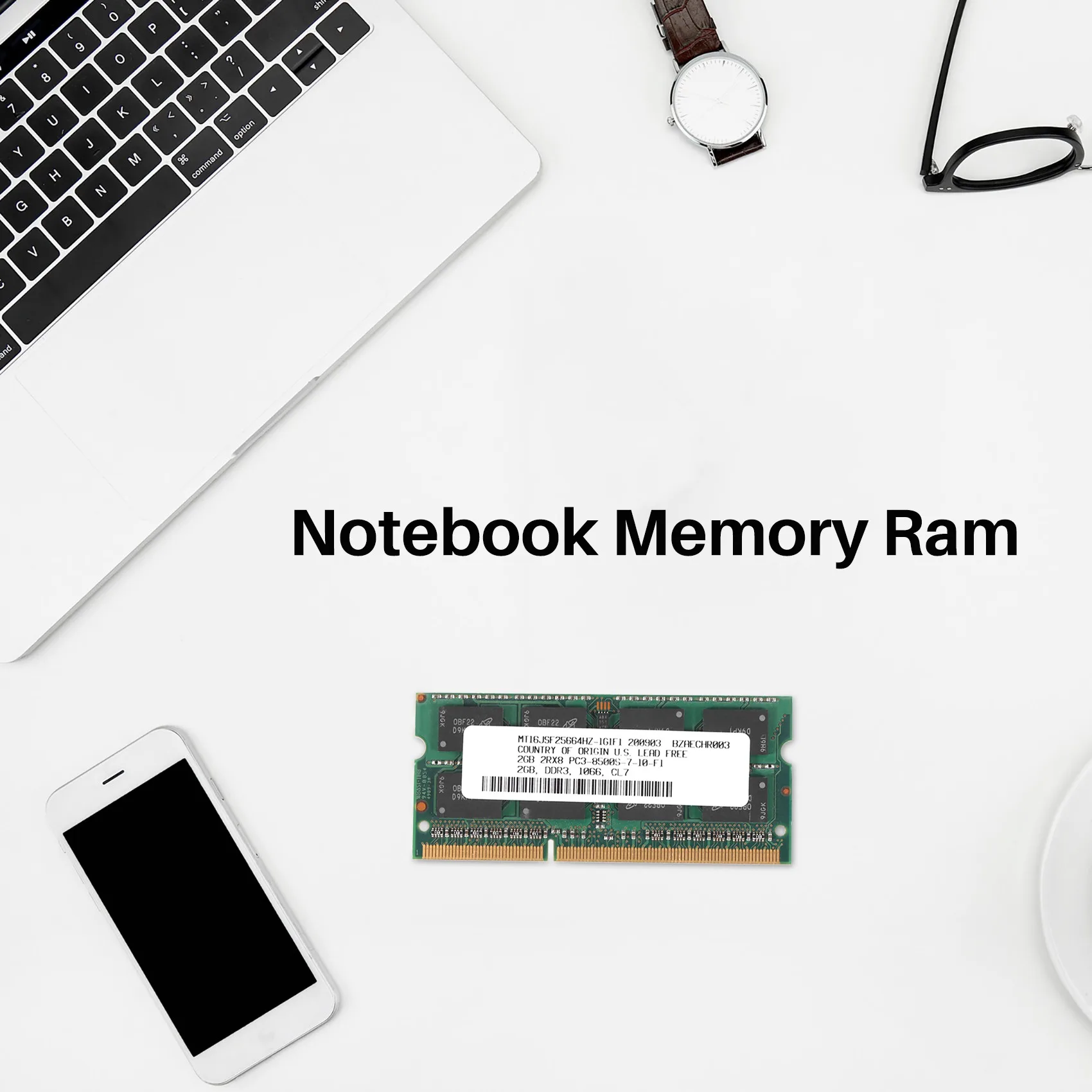 DDR3 2 ГБ оперативной памяти для ноутбука 2RX8 PC3-8500S 1066 МГц 204 контакта 1 5 В Оперативная