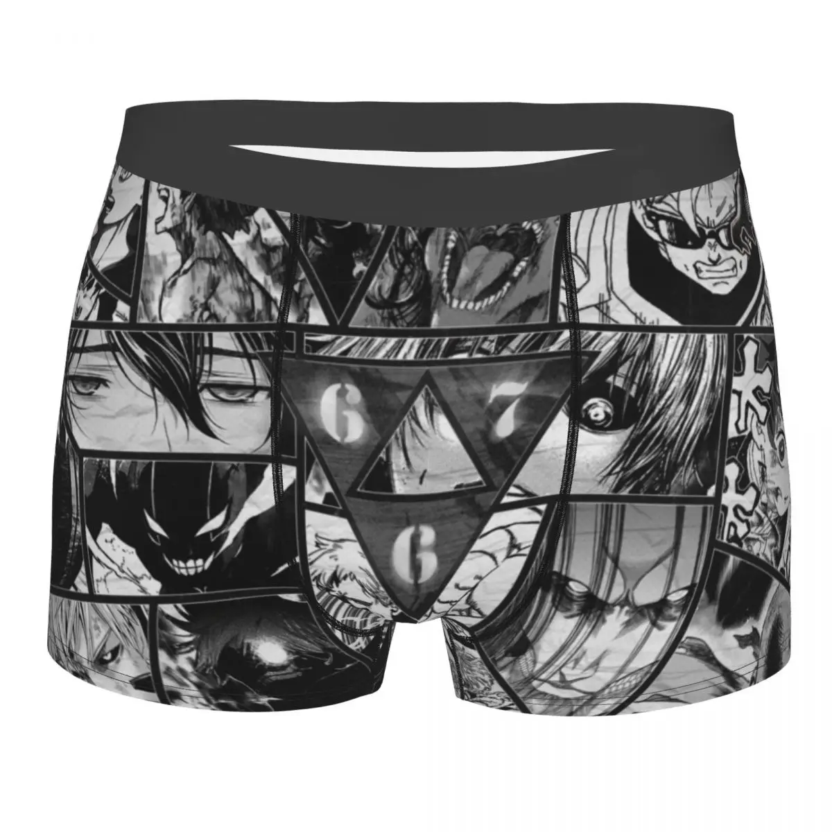 

Коллаж Тан-убийца демонов героев Академии Izuku Yagi мужские боксеры трусы манга вырезанные хорошо дышащие подарки идея