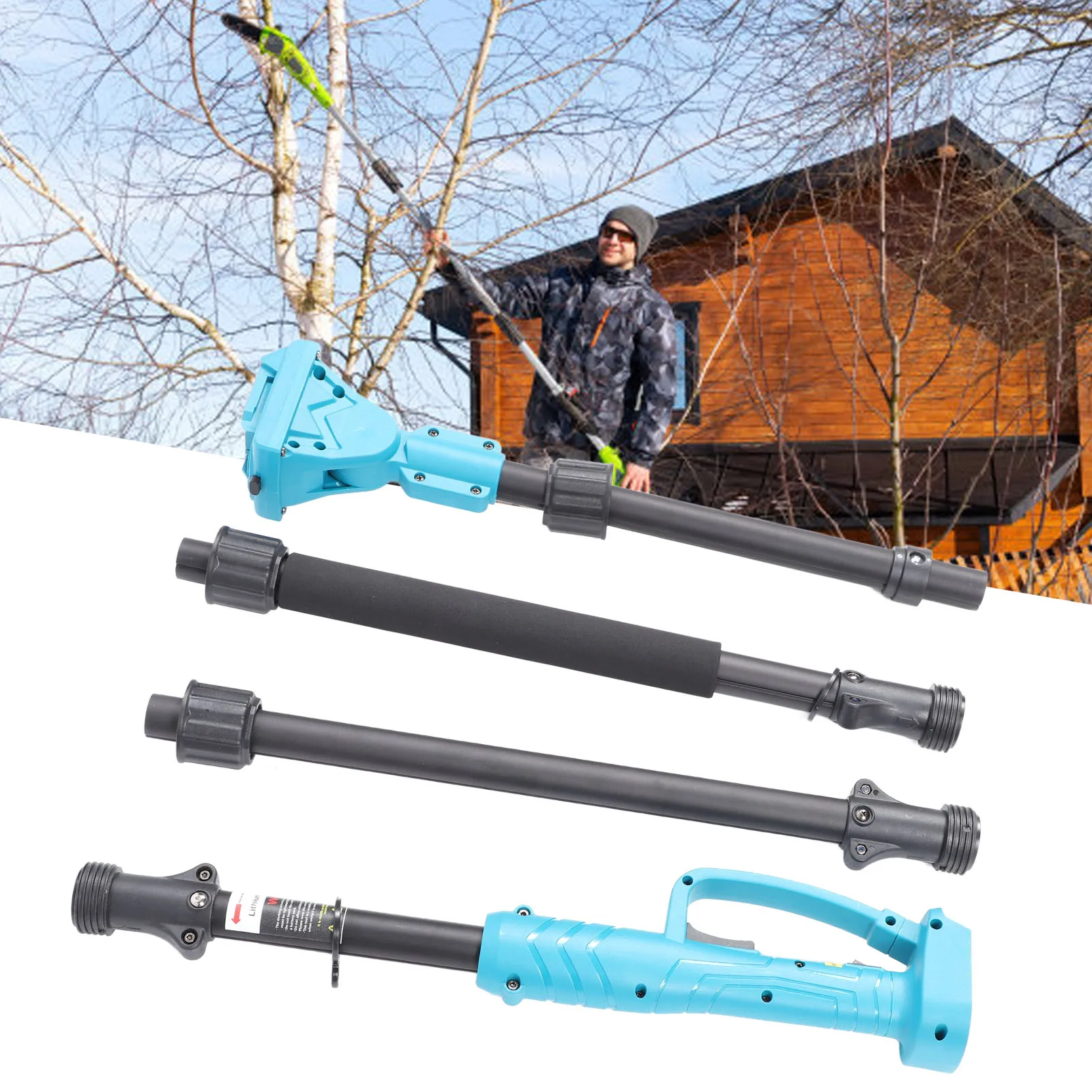 

Электрический удлинитель для секатора 4 секции из алюминия