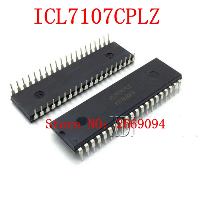 

20pcs/lot Line ICL7107 ICL7107CPL ICL7107CPLZ DIP40 original authentic
