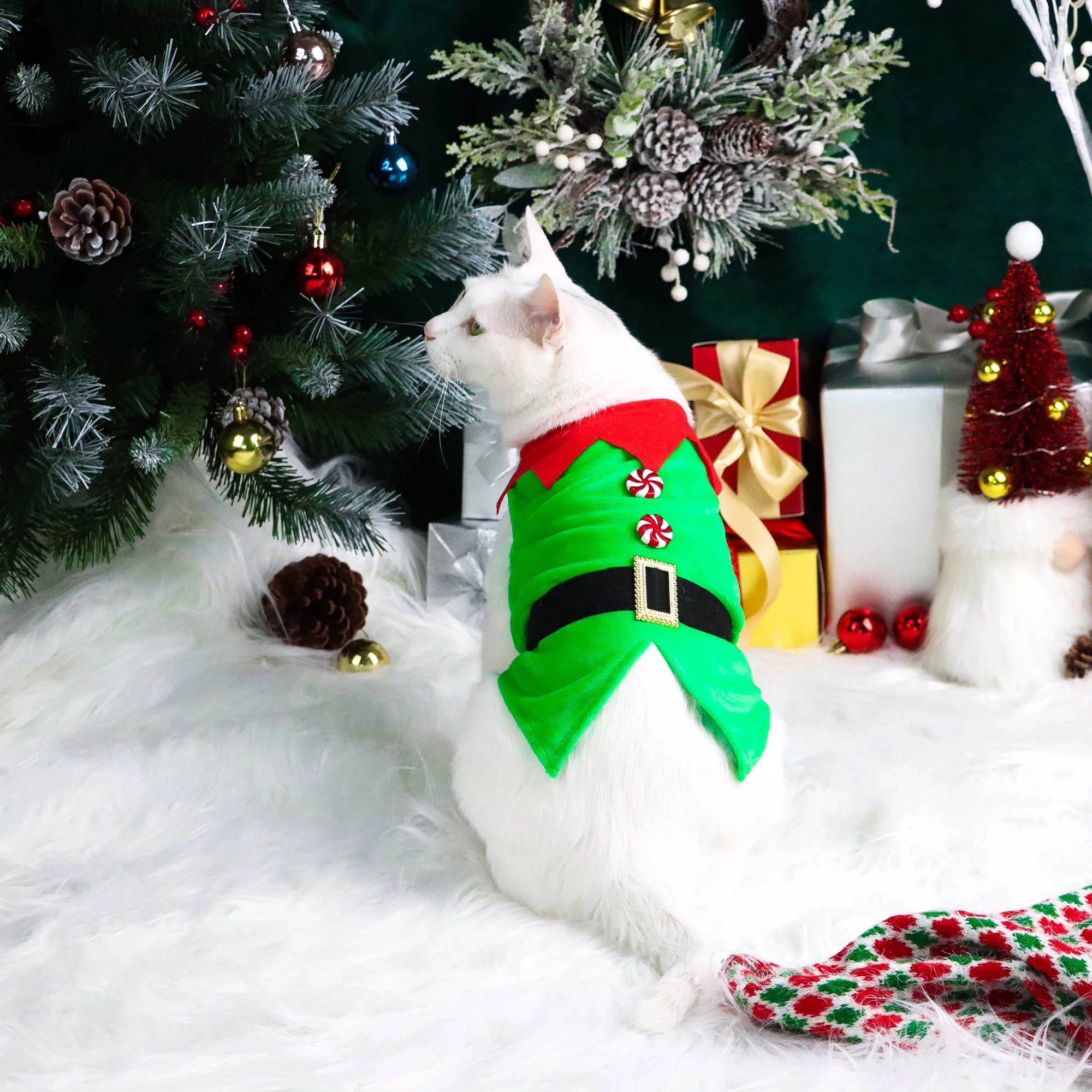 Теплая Одежда Из Полиэстера Dog Spirit COS Костюм Без Рукавов Для Маленьких Собак