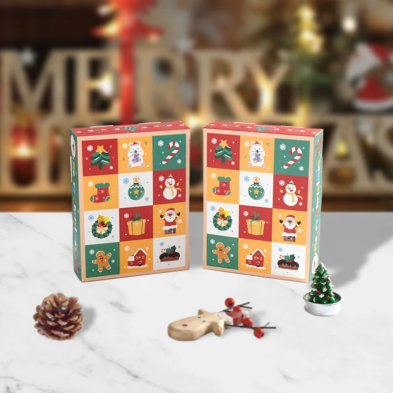 Gift Box Poked With Finger Party Christmas Easter Children Gift Box Creative Candy Box