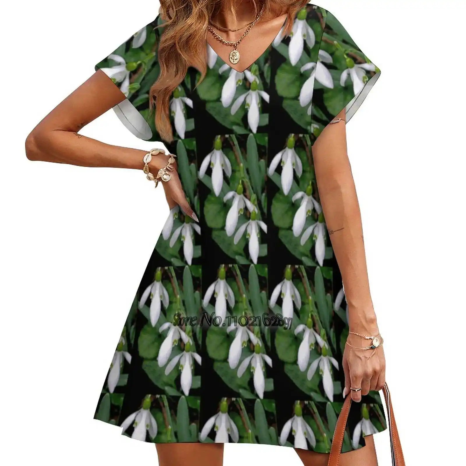 

Красивое трио со снежинками ............ Свободная юбка с V-образным вырезом, сексуальная юбка с коротким рукавом, свободное ТРАПЕЦИЕВИДНОЕ ПЛАТЬ...