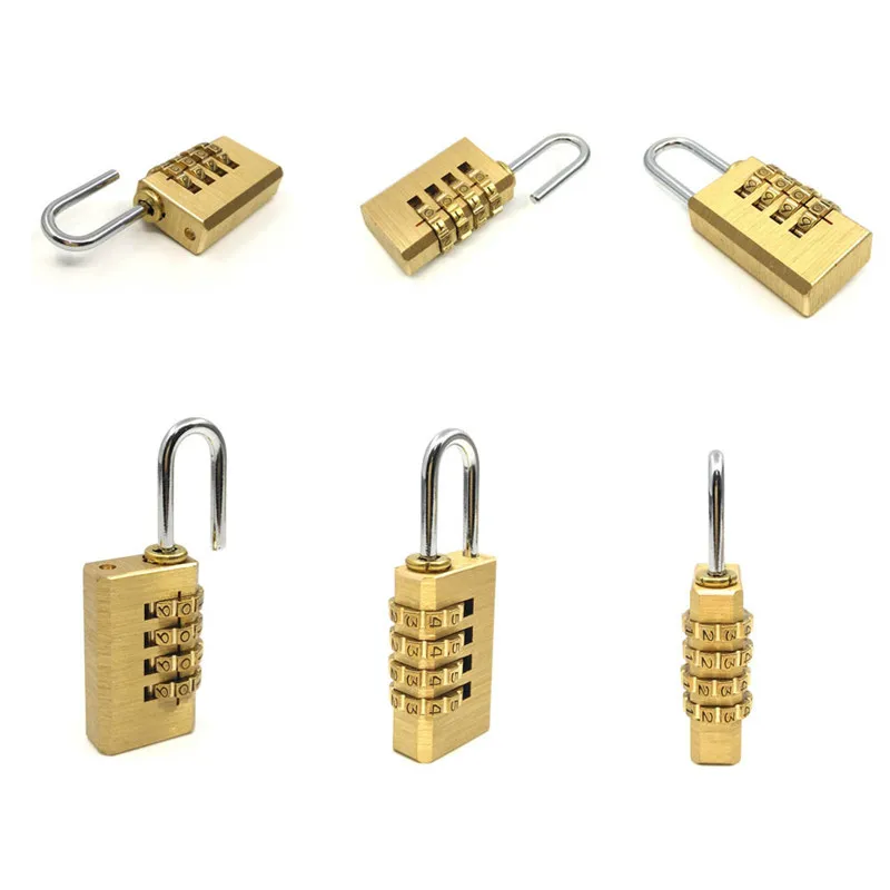 Замок с кодовым замком комбинированный замок на молнии из латуни для шкафов и