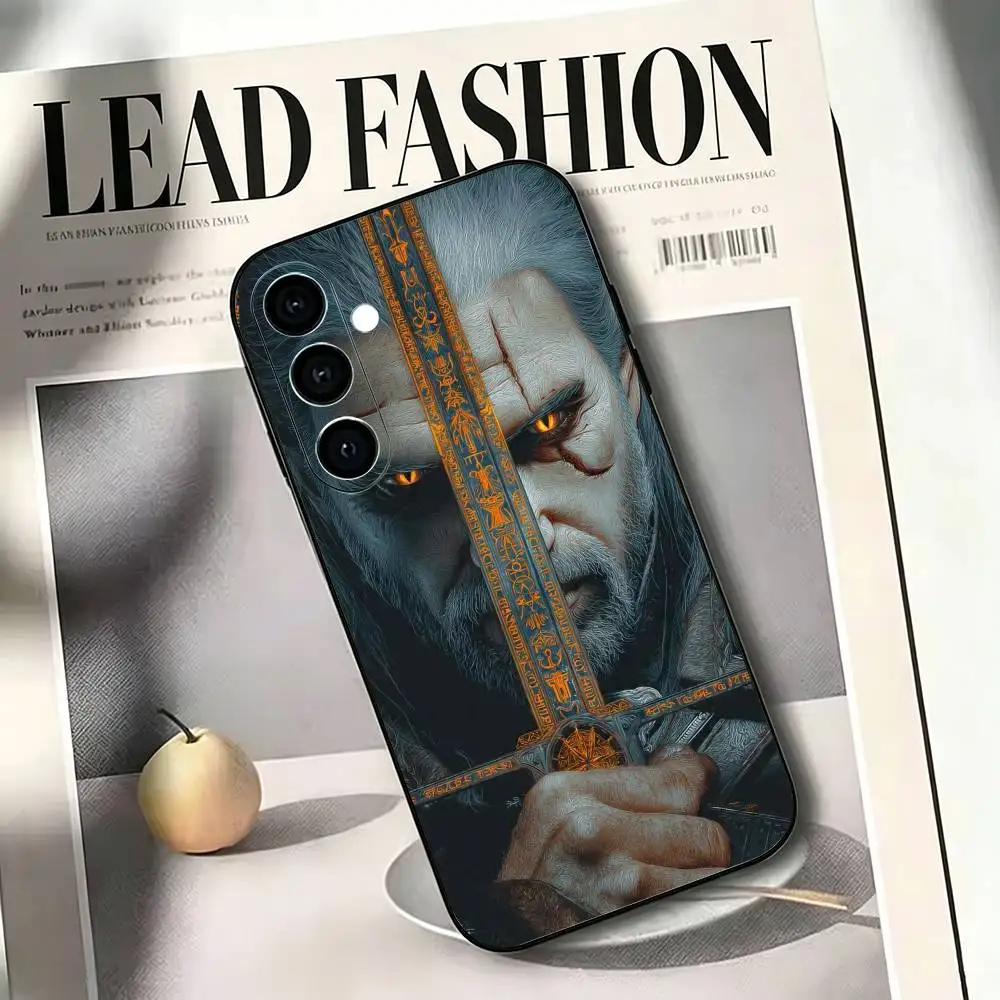 Чехол для телефона Game T-The Witcher W-Wild Hunt-s для Samsung A73 20,21s,22,31,32,52,53,72, мягкий черный корпус (art.: 3920db8f8ca92) - 3920db8f8ca92