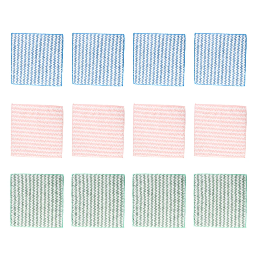 

Dish Cloth Kitchen Cleaning Washing Towels Cloths Towel Washcloths Reusable Reuseable Dishcloths Fleece Coral Absorbent