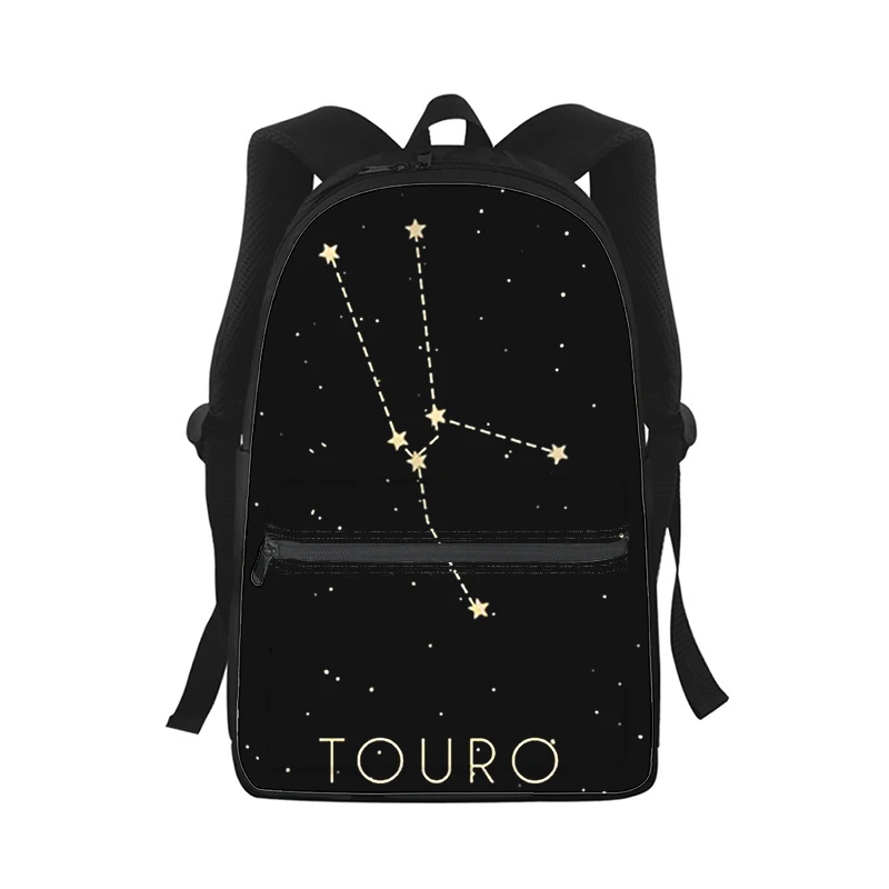 12 constellations fashion art Men Women Backpack 3D Print Fashion Student School Bag Laptop Backpack Kids Travel Shoulder Bag