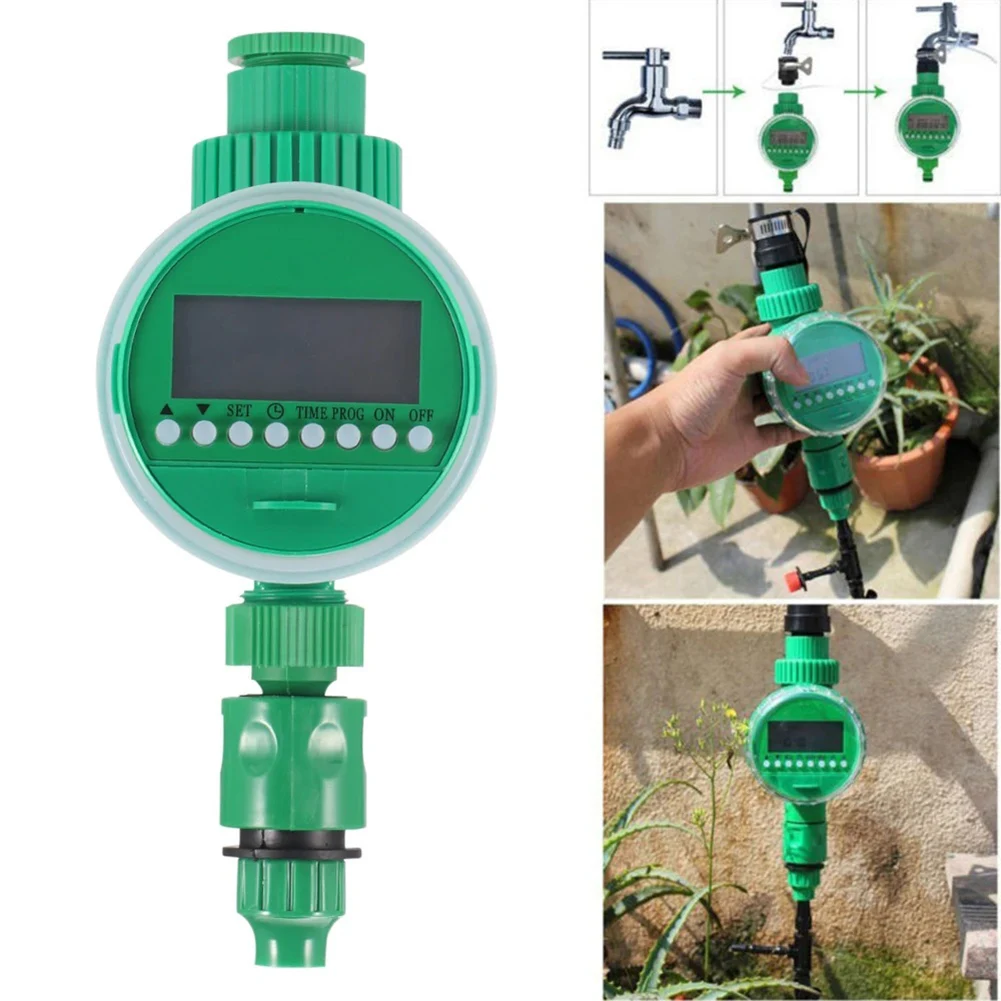 

Electronic Garden Watering Timer Lcd Display Garden Automatic Irrigation Controller Intelligence Valve Watering Control Device