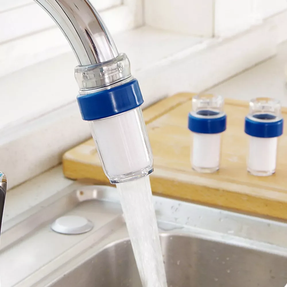 

2023NEW Pratical Kitchen Tap Filter Healthy Water Clean Filtering Splash Proof Purifier Shower Faucet Nozzle Filter Household Ac