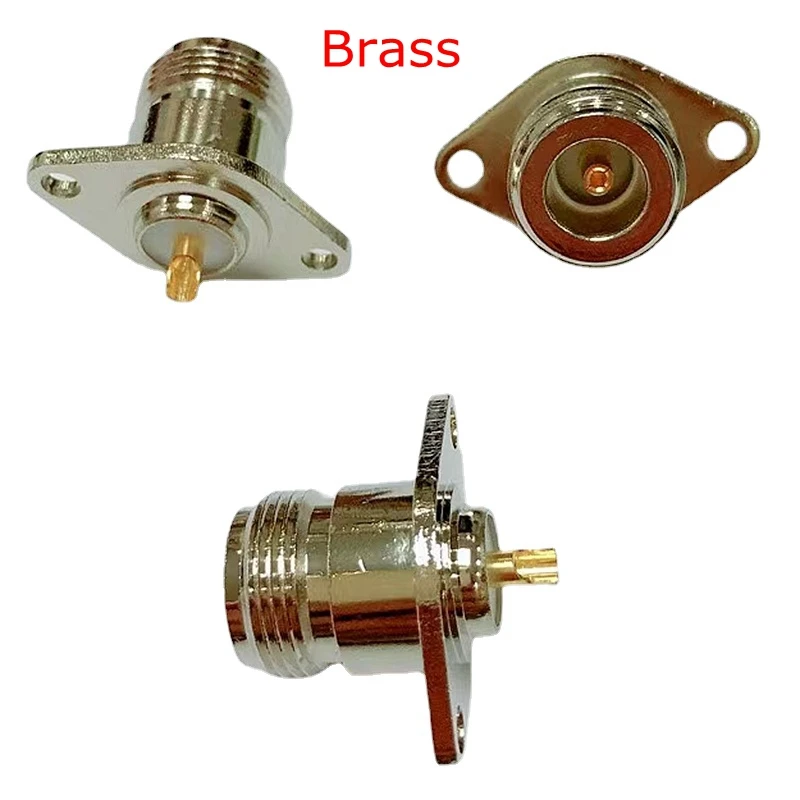 

L16 N Female Jack with 2Hole Rhombic Flange Connector N Female Rhonbic 2hole Flange Soldering Chassis Panel Mount Socket Antenna