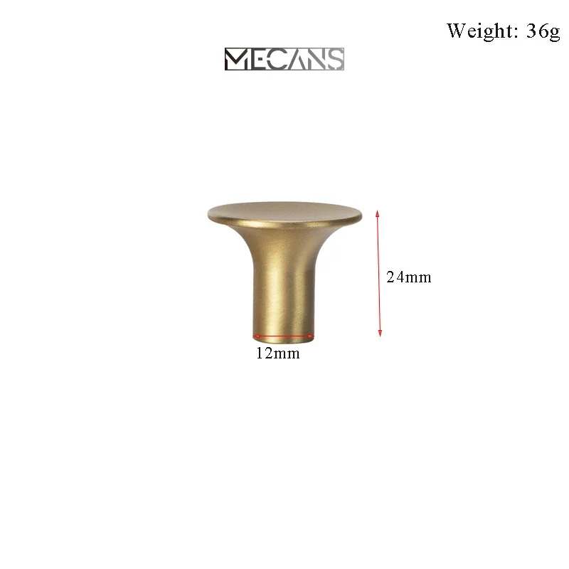 

Ручка для шкафа TONA матовая латунь