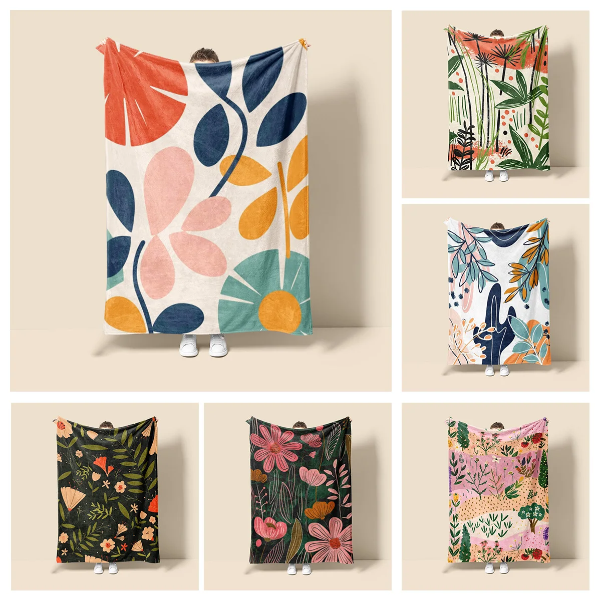 Моранди плед из микрофибры