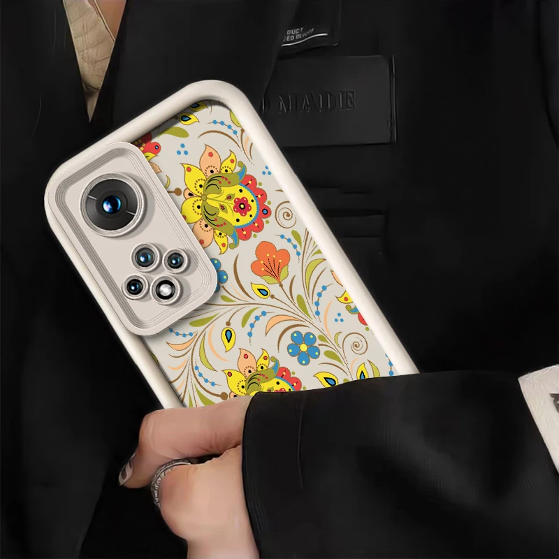 Фото Чехол для телефона Huawei Honor Magic 8 Pro 7 Lite X30 X8B X7B X8A X7A X7D X60 Pro, модный противоударный матовый чехол с цветочным принтом №3