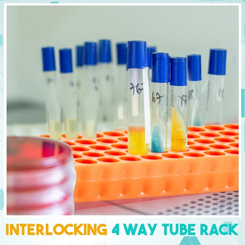 Стеллаж для пробирок 80 Вт 10 шт. стеллаж двухсторонняя Микроцентрифуга 0 2-2 мл