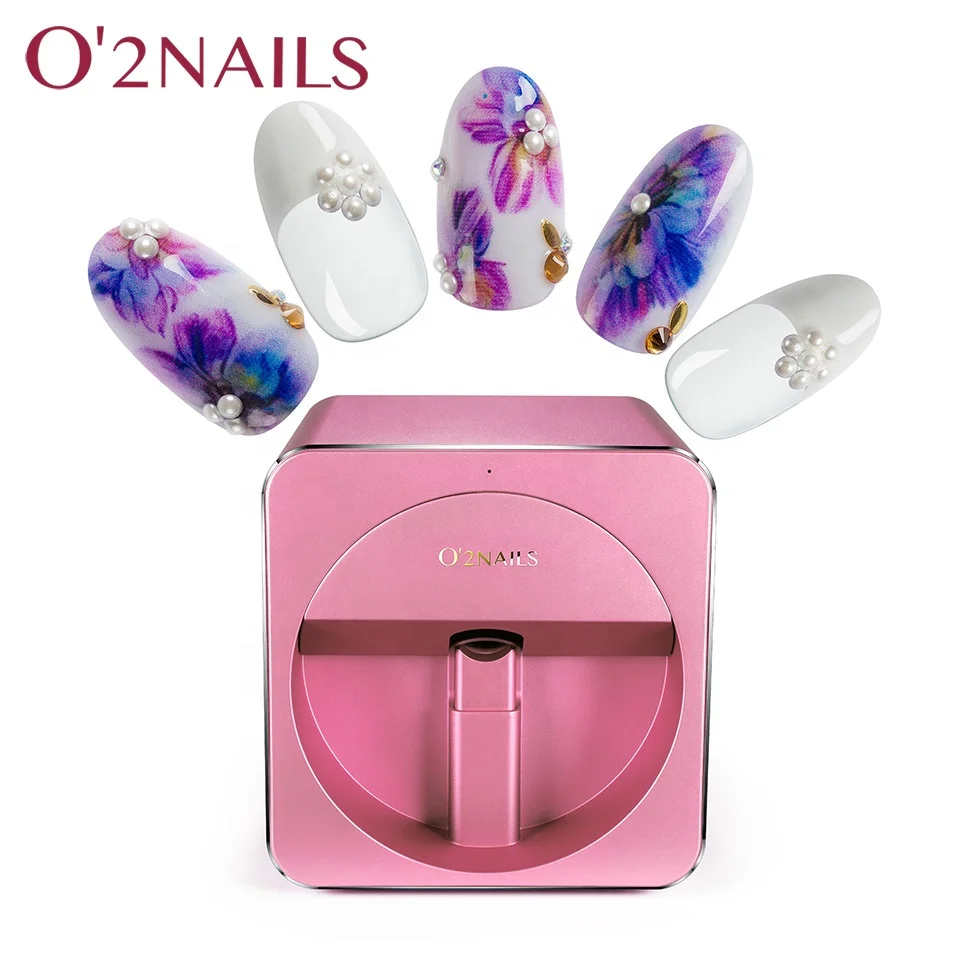 

O2NAILS a guangzhou taiji electronics mobile nail printer X11 Free Shipping