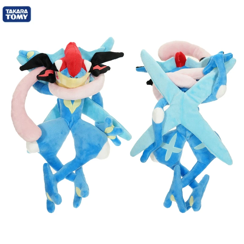 

Takara Tomy Greninja Pokemon Plush Lovely Juvenile Version Evolution Toy Hobby Collection Doll Kawaii Toys for Children 30cm