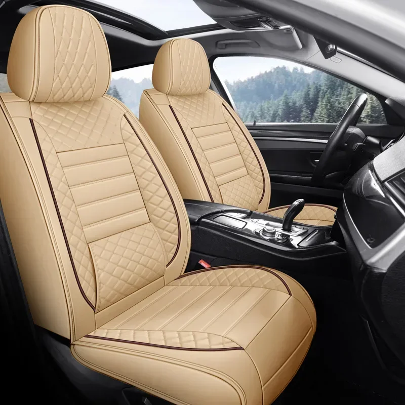 Чехлы на автомобильные сиденья из искусственной кожи для Jeep Cherokee Compass 2016 2017 2018 2019