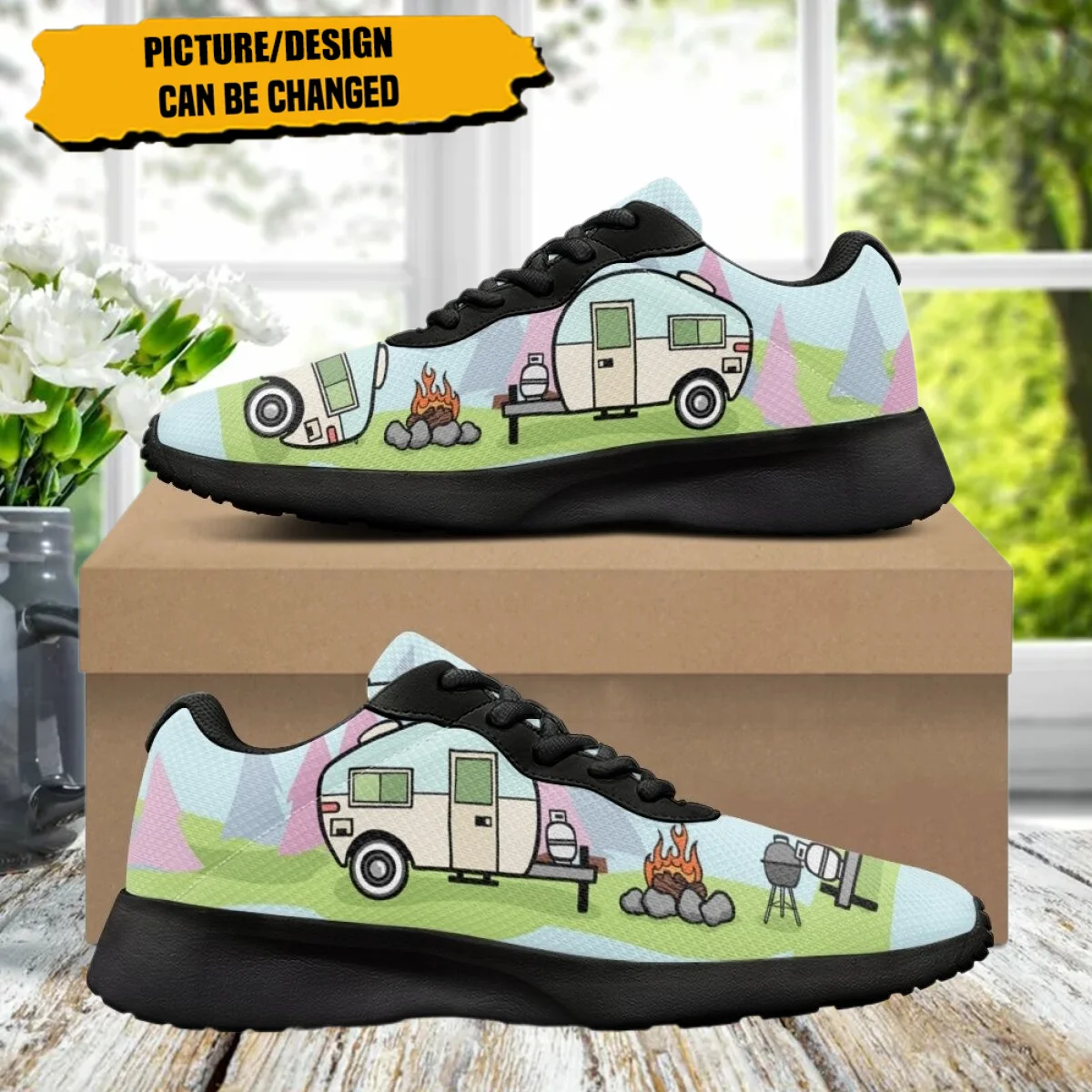 Кроссовки для кемпинга и пикника женские мягкие износостойкие легкая дышащая