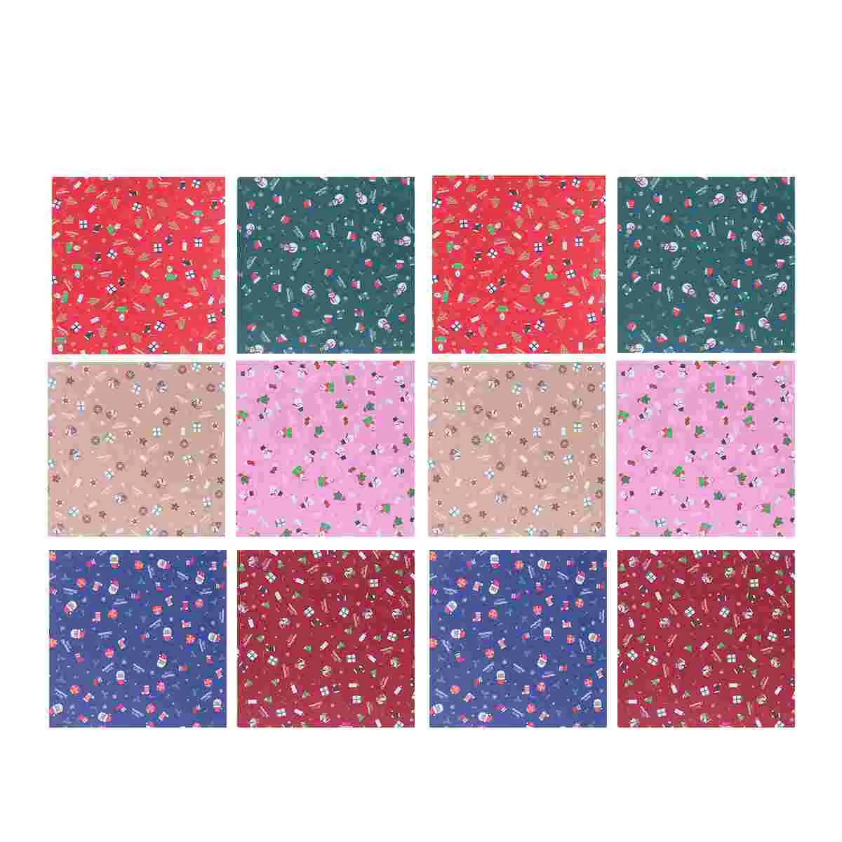 

Christmas Tissue Paper Assorted Design for Scrapbook Making 48pcs 15cm