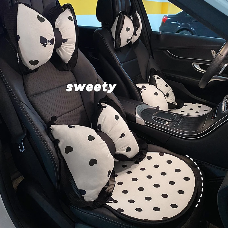

New Four Seasons Universal Four Seasons Creative Car Pillow Simple Cervical Spine Car Waist Neckpillow