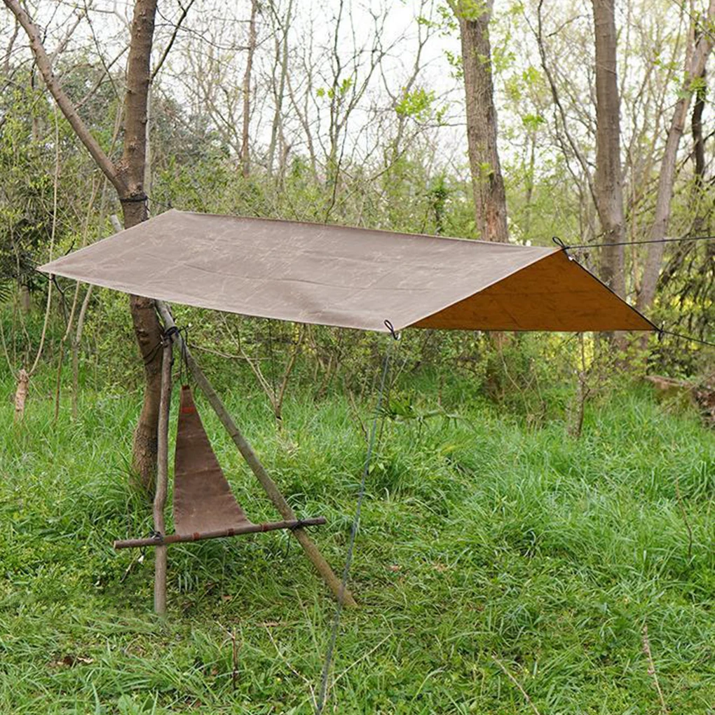 

Sun Shade Canopy Awnings Tarpaulin with Storage Bag Shelter Ground Mat