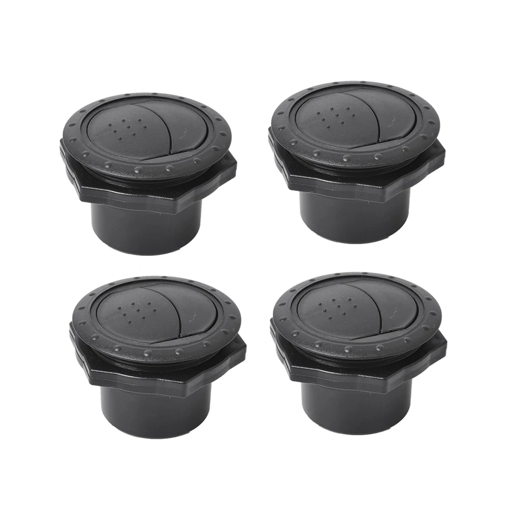 

4 шт. дефлектор кондиционера для приборной панели, украшение из АБС-пластика, выхлопное отверстие, 360 градусов, автомобильное приспособление...