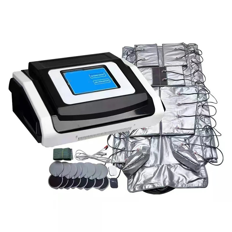 

Pressure Therapy Machine Lymphatic Massager Slimming Set Spa Salon Infrared Gas Wave Suit Micro Electrical Pressure Suit 110V/22