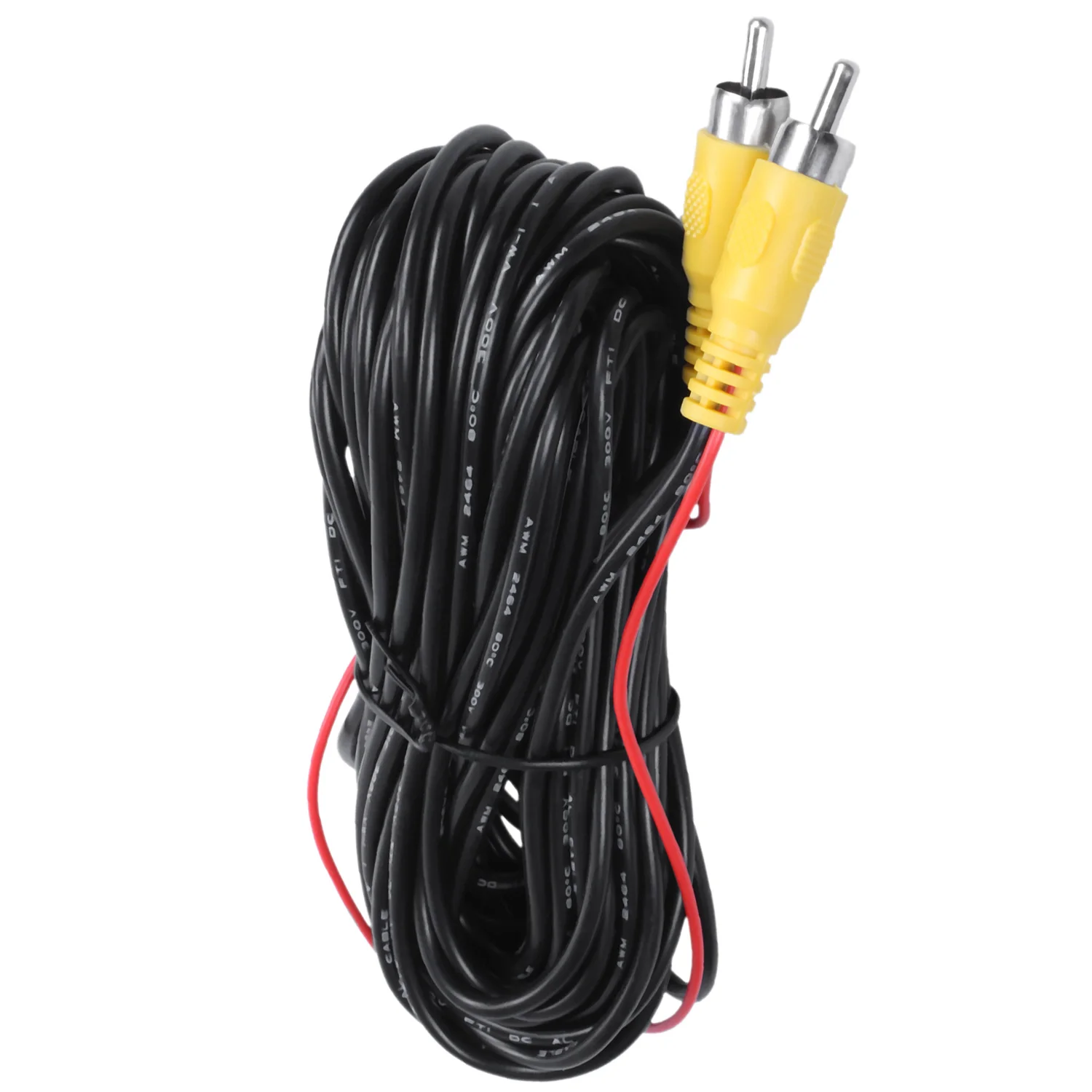 

Reverse Rear View Parking Camera Video RCA Extension Cable Car Wire, 10 m