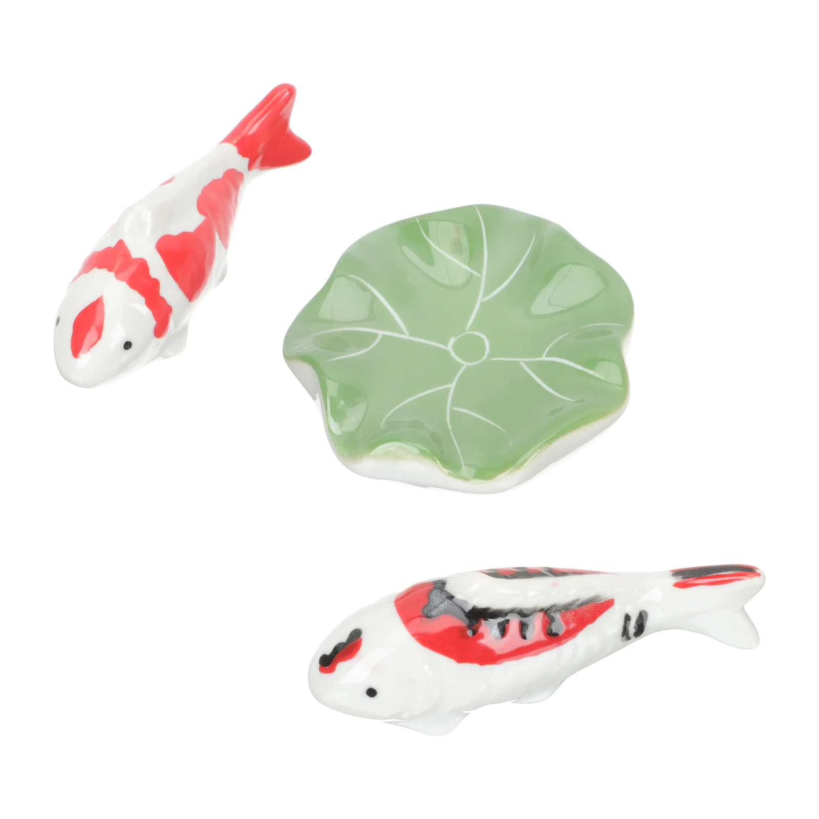 

Ceramic Floating Aquarium Decoration Figure Decorative Fishes Garden Figurines Landscape Tank Ornaments Ornament Decorations