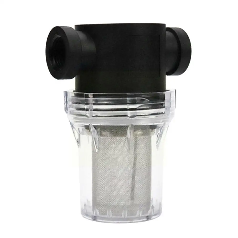 

Mesh Garden Pond Inline Mesh Strainer Water Pump Filter Filter Pipeline Flow Irrigation High J9o7