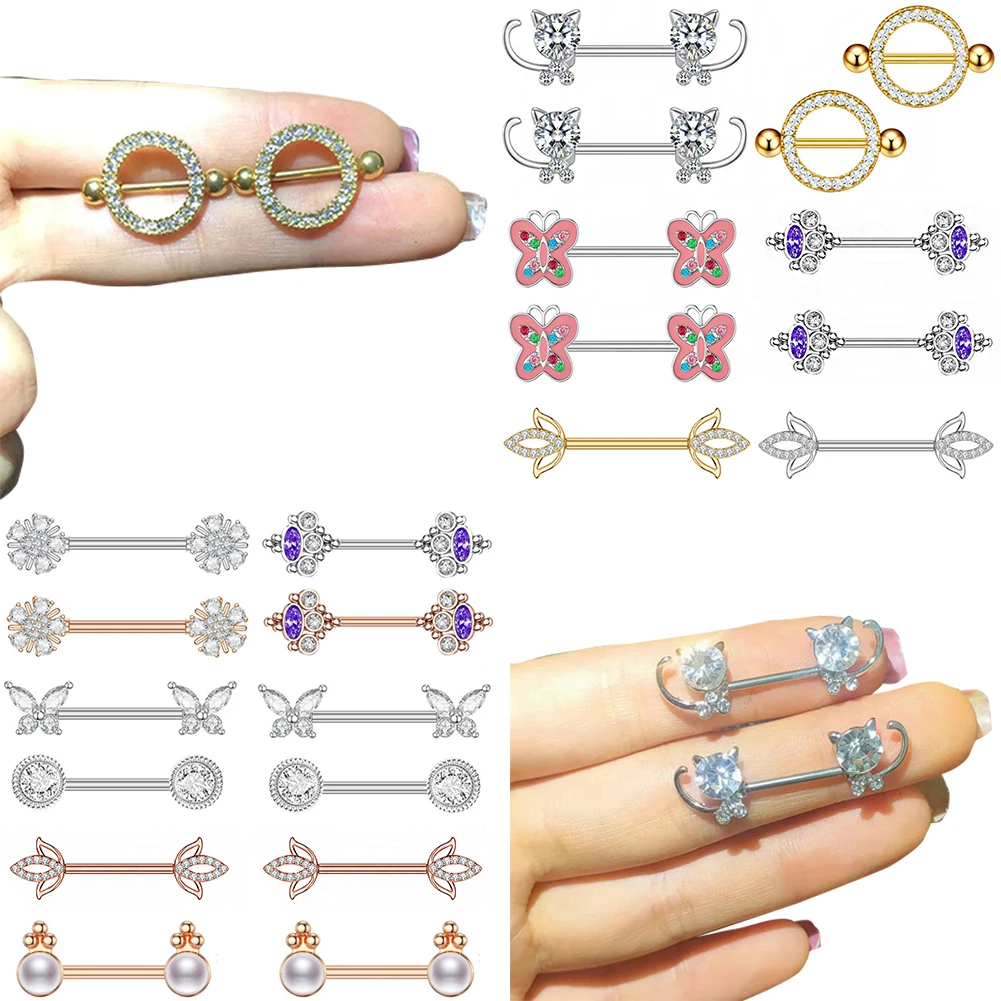 

Кольца для пирсинга бюстгальтер кольца для сосков бабочка цветок кольца для сосков пирсинг для сосков сексуальное женское украшение для те...