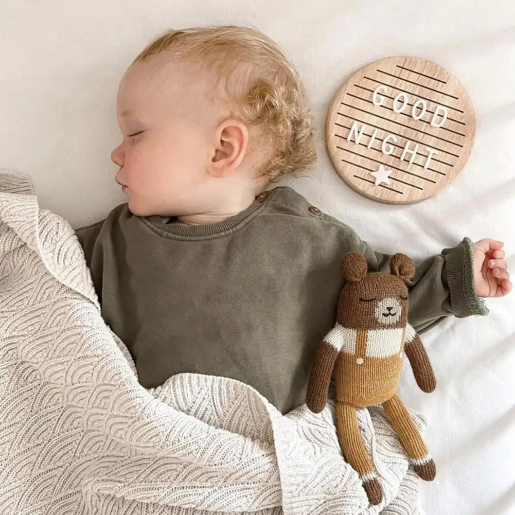 

1 Set Chic Alphabet Message Board Pure Oak Newborns Message Board Solid Color Memorial Letter Message Board Decorate