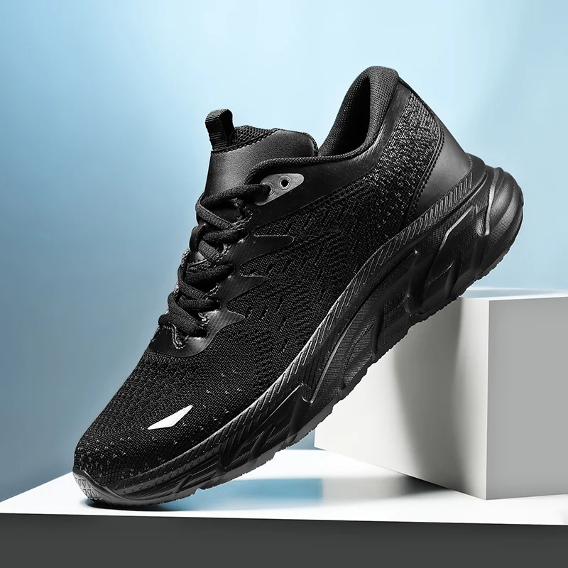 New Running Shoes for Men Athletic Training Sports Shoes Light Breathable Outdoor Road Shoes Non-slip Man Walking Jogging Shoes