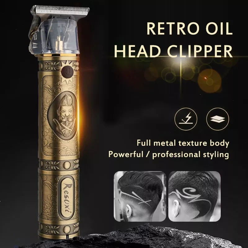 

NEW2023 Professional Hair Clippers Barber Haircut Sculpture Cutter Rechargeable Trimmer Cordless Beard Trimmer Clipper for Men