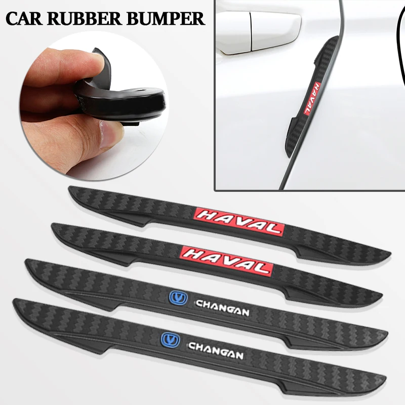 

Car Rubber Bumper Side Door Anti-collision Protection Sticker for Geely Ic Panda Ck Emgrand Ec7 Mk Gc7 X7 GE SC7-RS Accessories