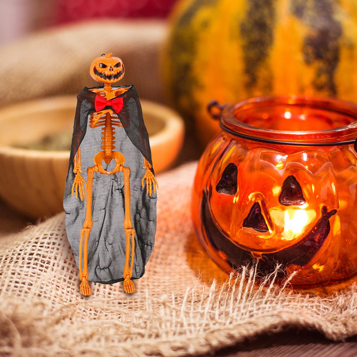 

1 Pc Simulated Model Funny Pumpkin Party Supplies for Party Decoration House