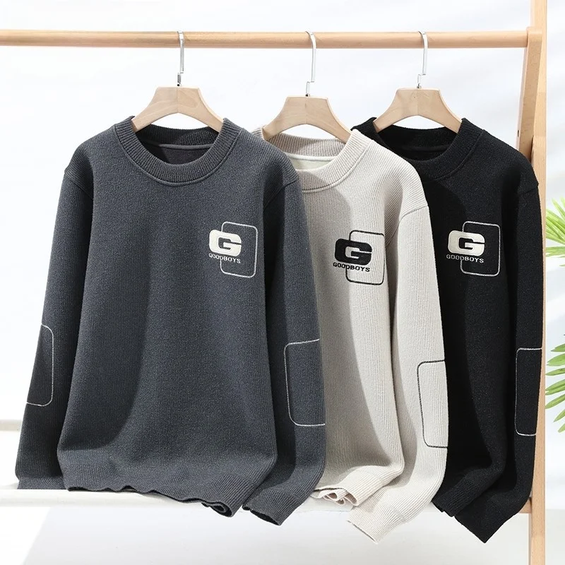 Осенний свитер Woodpecker мужской весенне-осенний утолщенный повседневный на