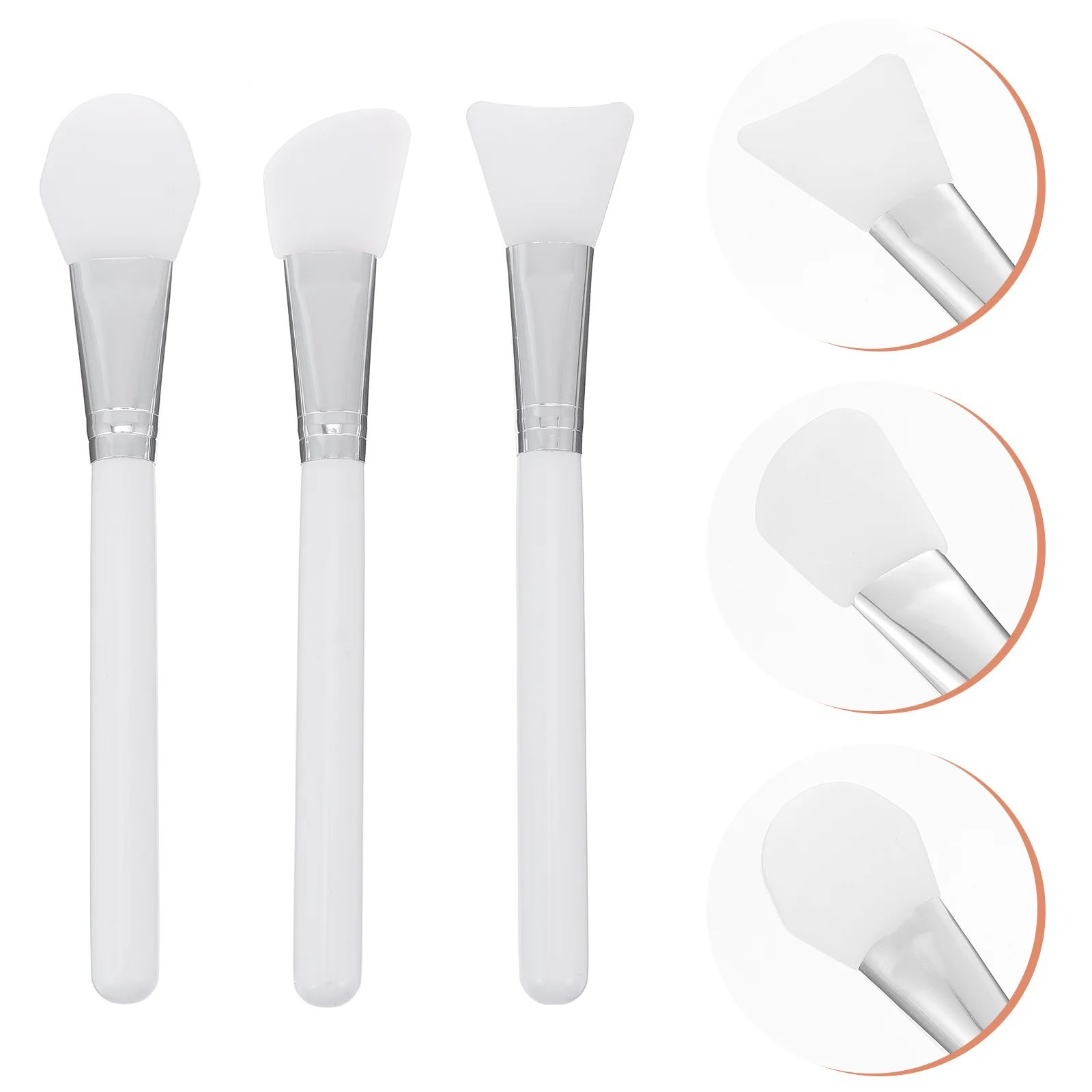 

Brushes Applicator Beauty Tools Sleeping Brush Silicone Face Tool Makeup Lipstick Mud Lip Concealer Fan Eyeshadow Supplies Body