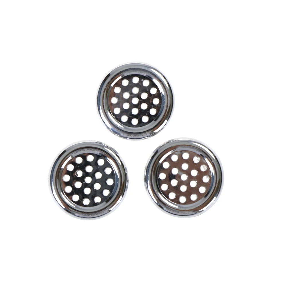 

3pcs/lot Overflow Ring Basin Sink Round Overflow Cover Ring Insert Replacement Tidy Chrome Trim Bathroom Accessories