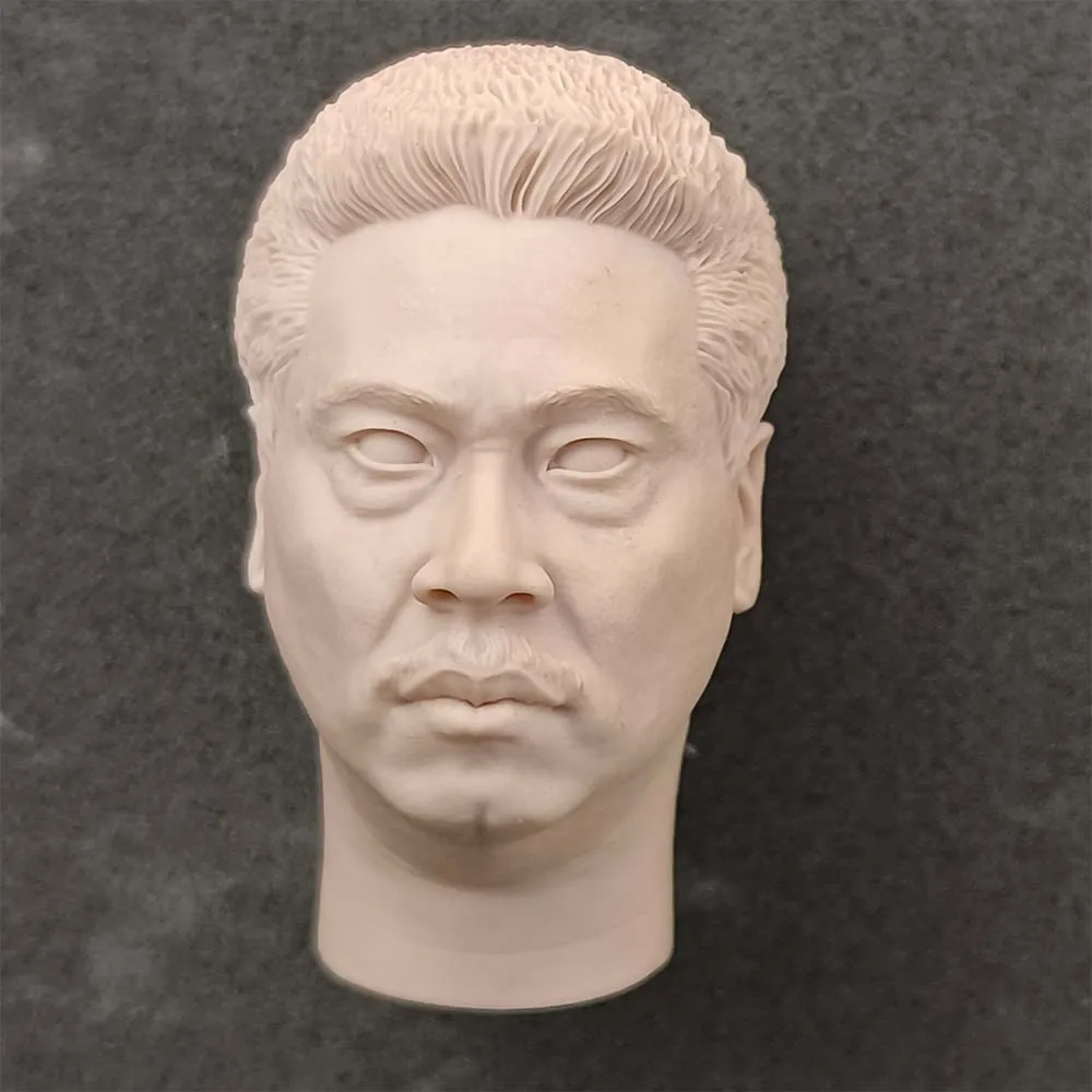 

1/6 Scale Chinese Famous Star Ng Man Tat Unpainted Head Model for 12''Figures DIY