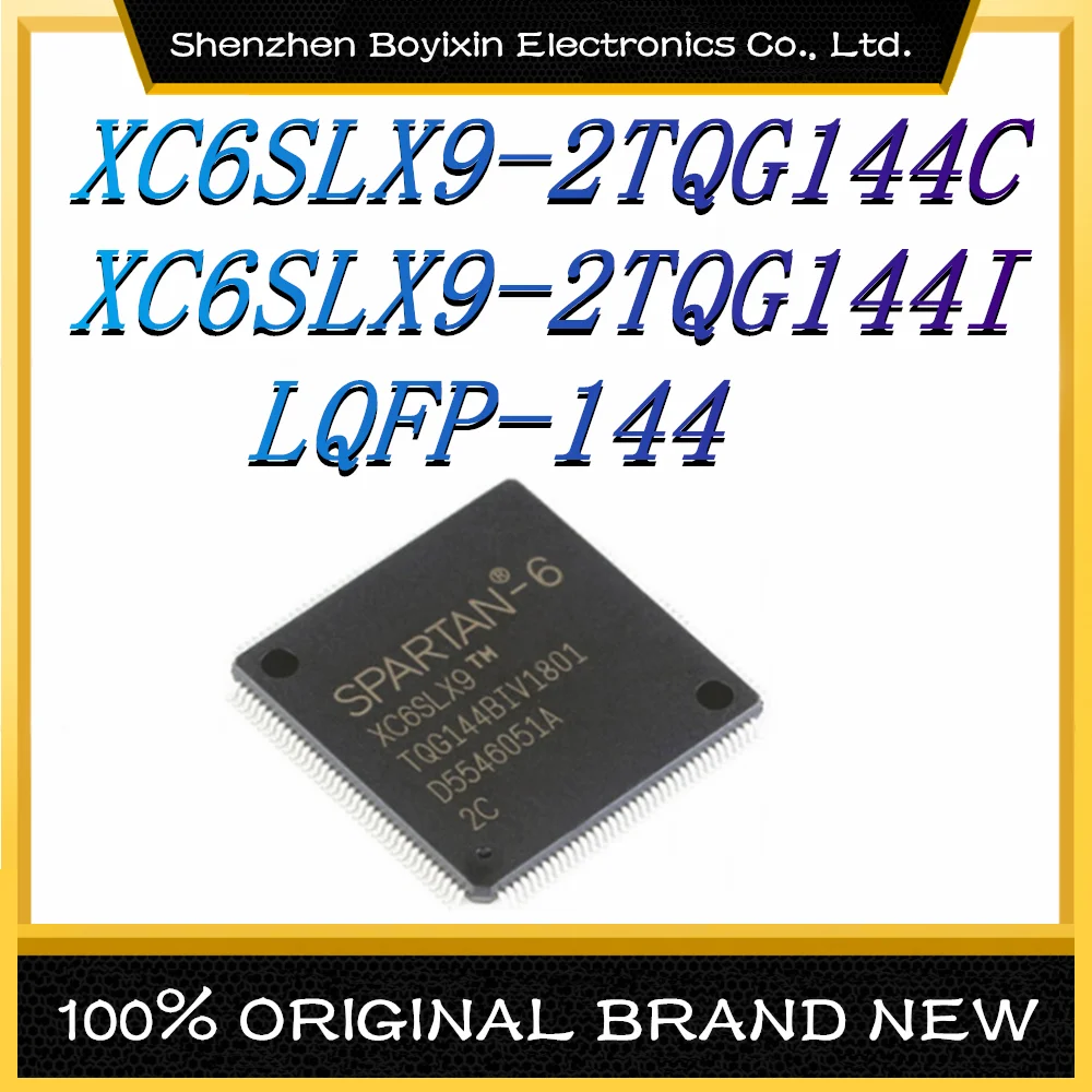 

XC6SLX9-2TQG144C XC6SLX9-2TQG144I Package: 144-LQFP CNumber of LABs/CLBs: 715 Number of logic elements/cells: 9152 Total RAM