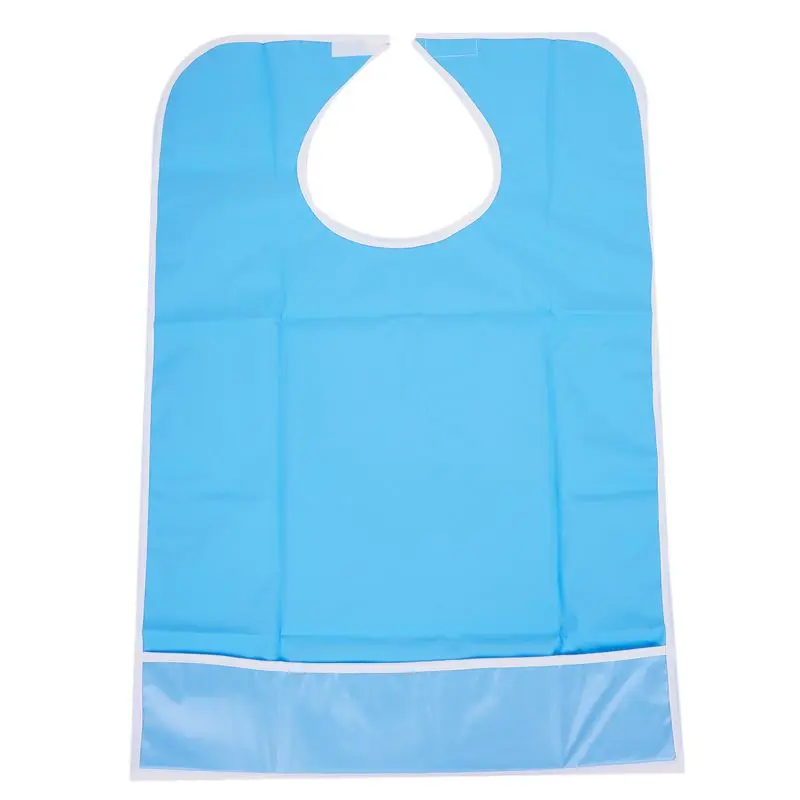 Adult Waterproof Leak-Proof Bib Rice Bib Length 65Cm Width 45Cm