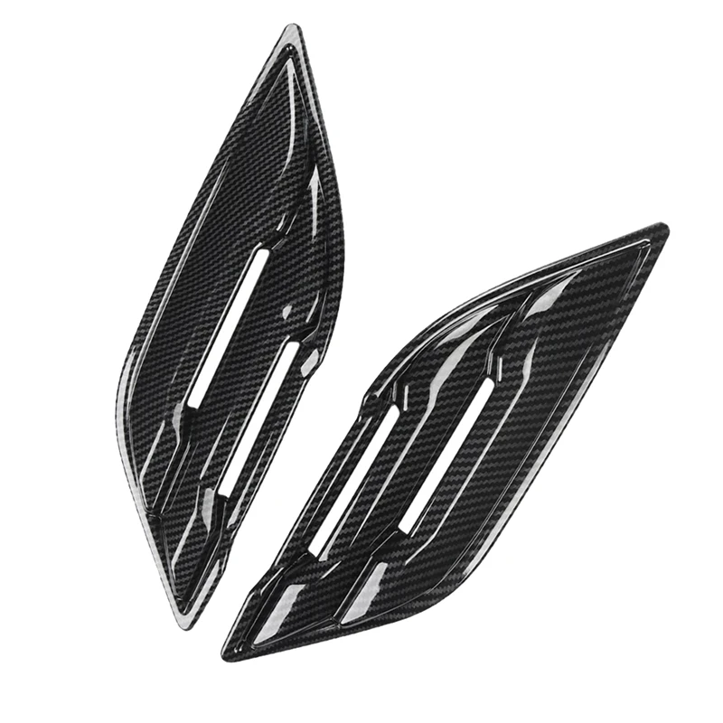

Carbon Fiber Car Fender Vent Side Vent Cover Trim Sticker for Ford F150 Accessories