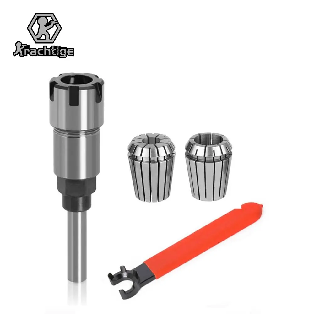 Extension Rod Collet Engraving Machine Extension Milling Cutter for Wood 1/4(1/2) 8MM Shank Milling Cutter Router Bit