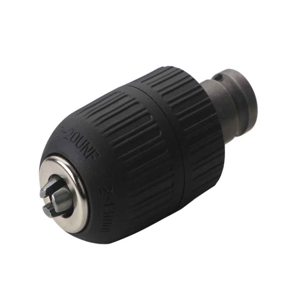 

2-13mm Clamping Range Keyless Adapter Drill Chuck Quick Change Converter