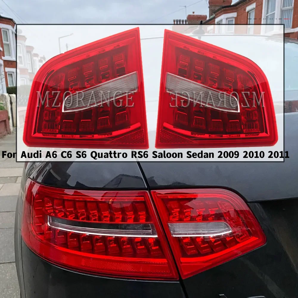 Задний фонарь для Audi A6 C6 S6 Quattro RS6 Saloon Sedan 2009-2011 задние фонари указатель поворота