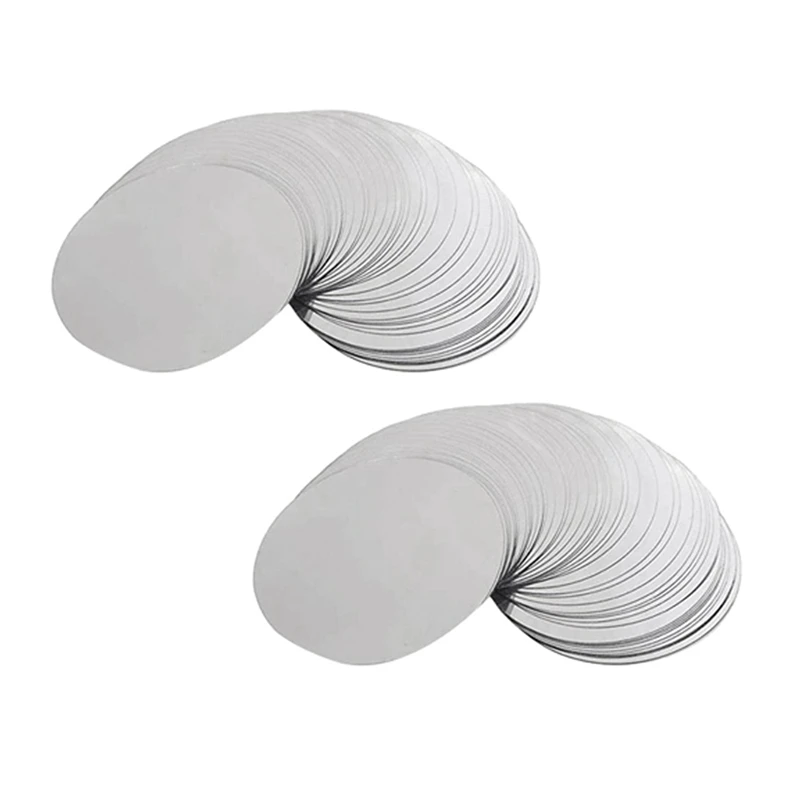 

Диски для разлива вина Серебристые 3 дюйма, 600 шт.