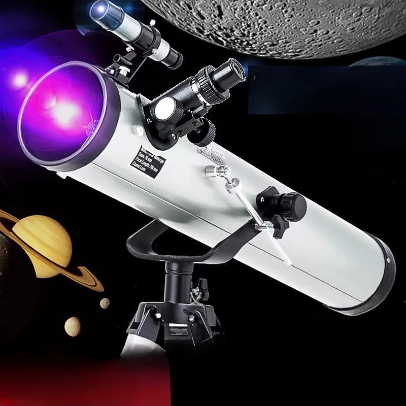 

F70076 Telescope Astronomic Large Aperture 525 Times Professional Zooming Monocular Reflective Telescope For Space Observation