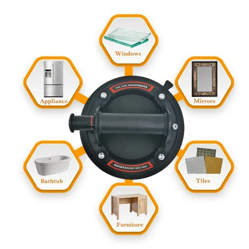 Neue 8 Zoll 200 кг вакуумный шнек шнековые пакеты Handhabung werkzeuge